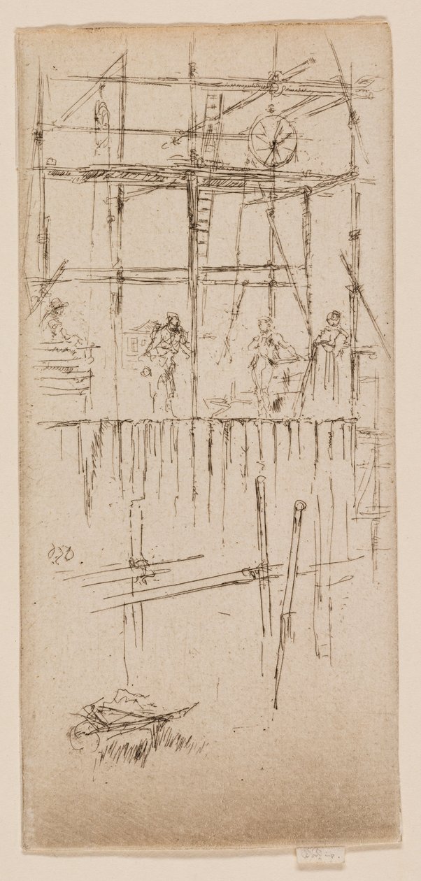 Savoyer Gerüst von James Abbott McNeill Whistler