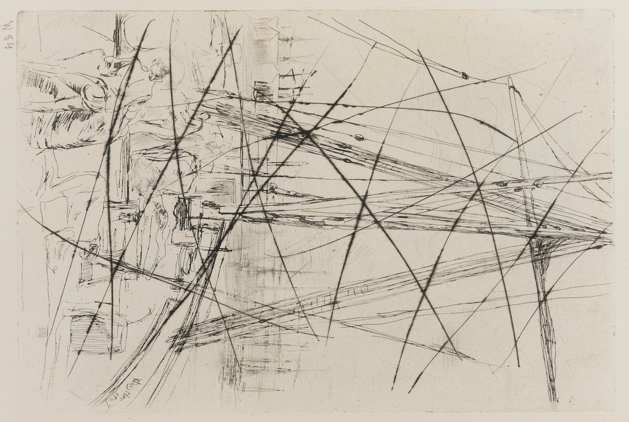 Schifffahrt in Liverpool von James Abbott McNeill Whistler