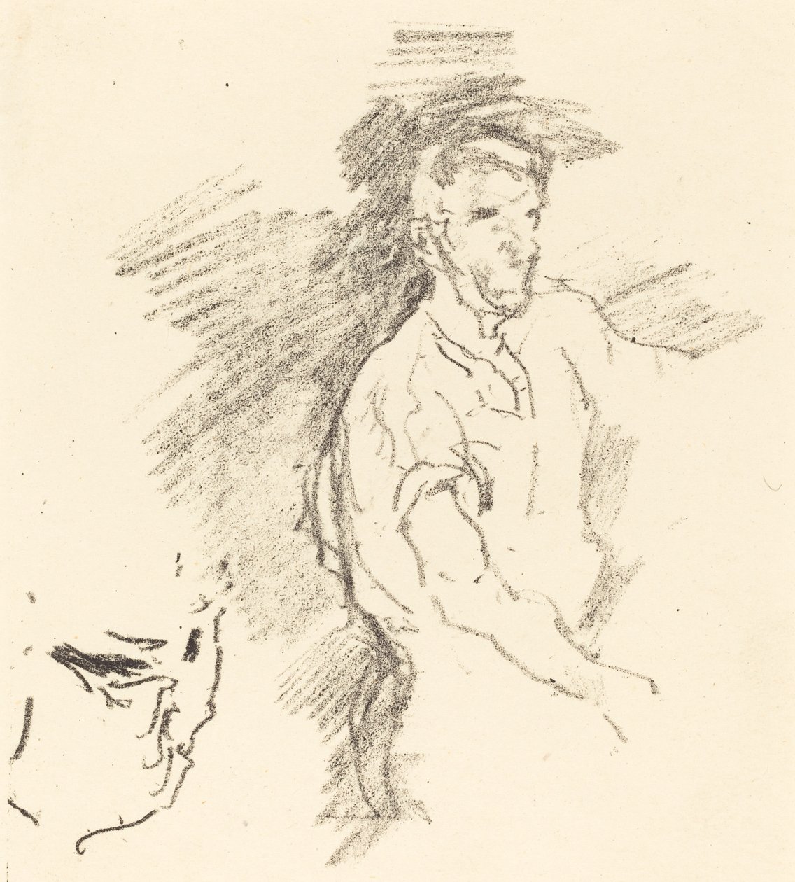 Skizze eines Schmieds von James Abbott McNeill Whistler