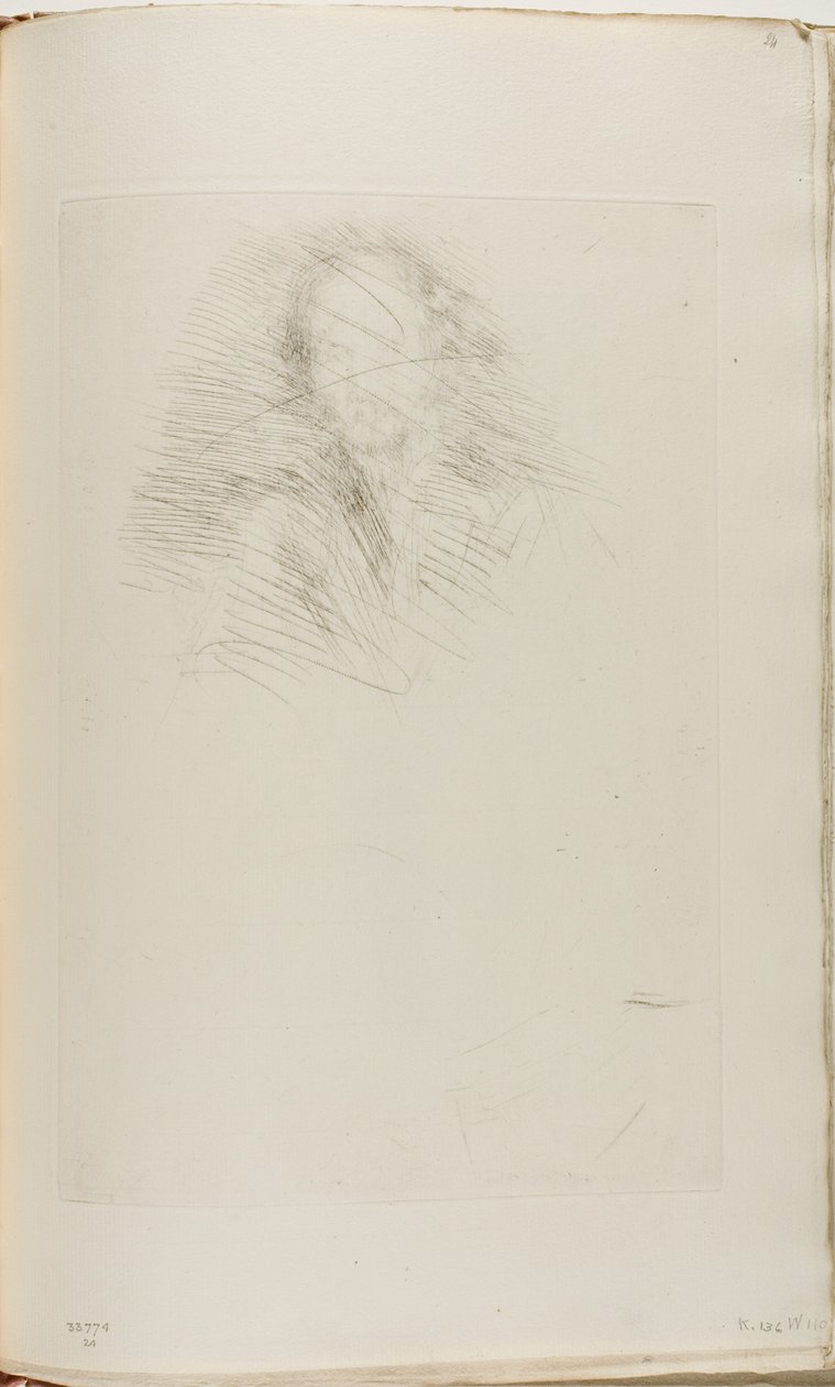 Swinburne von James Abbott McNeill Whistler