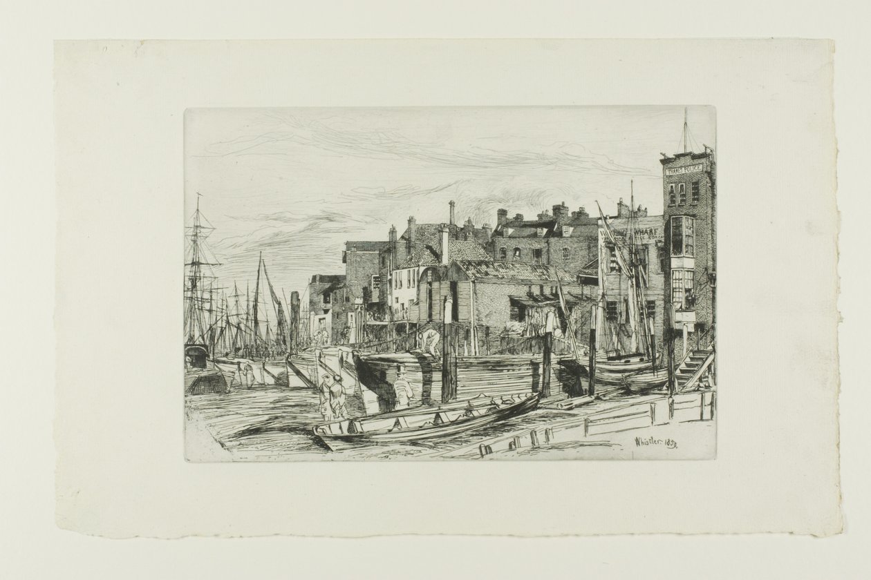 Thames-Polizei von James Abbott McNeill Whistler
