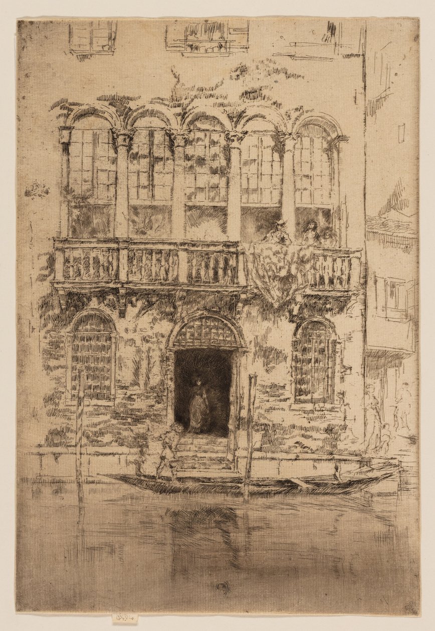 Der Balkon von James Abbott McNeill Whistler