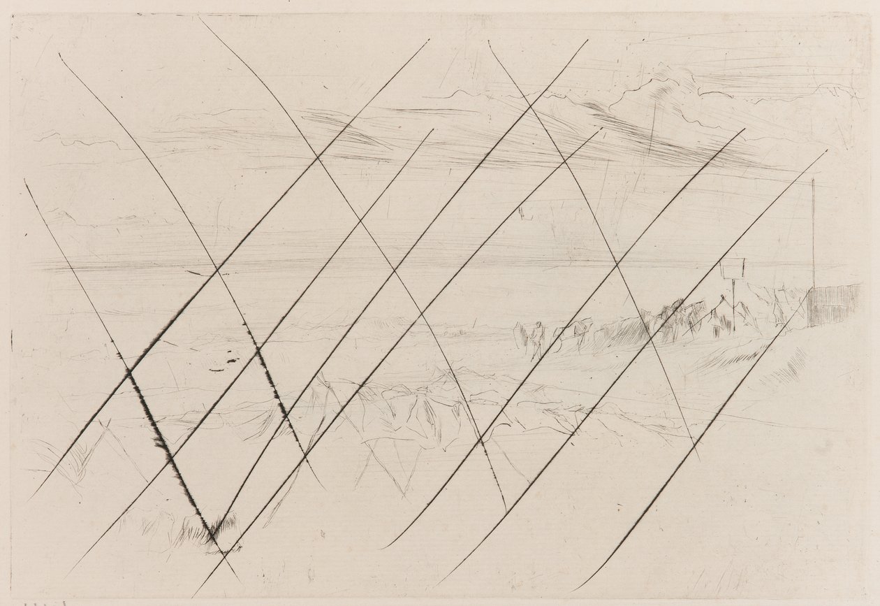 Der Strand von Hastings von James Abbott McNeill Whistler