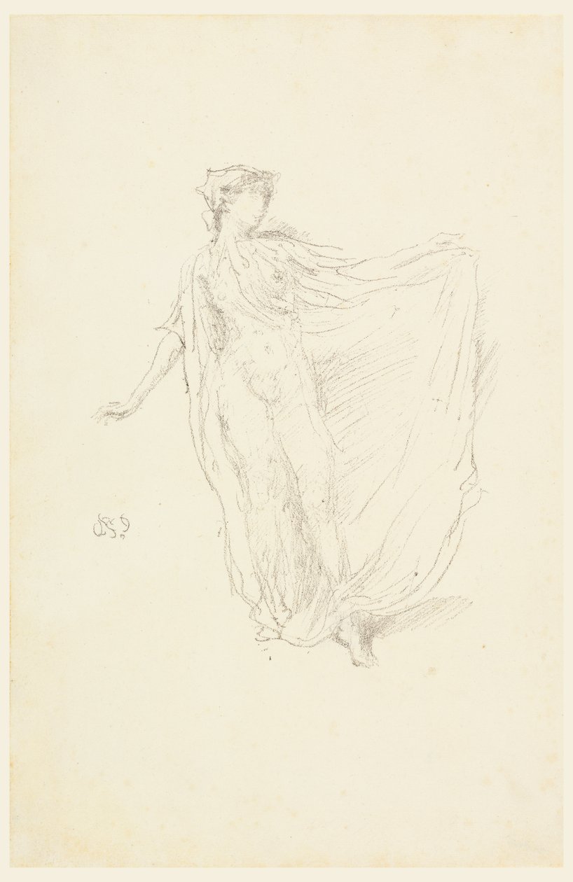 Das tanzende Mädchen von James Abbott McNeill Whistler