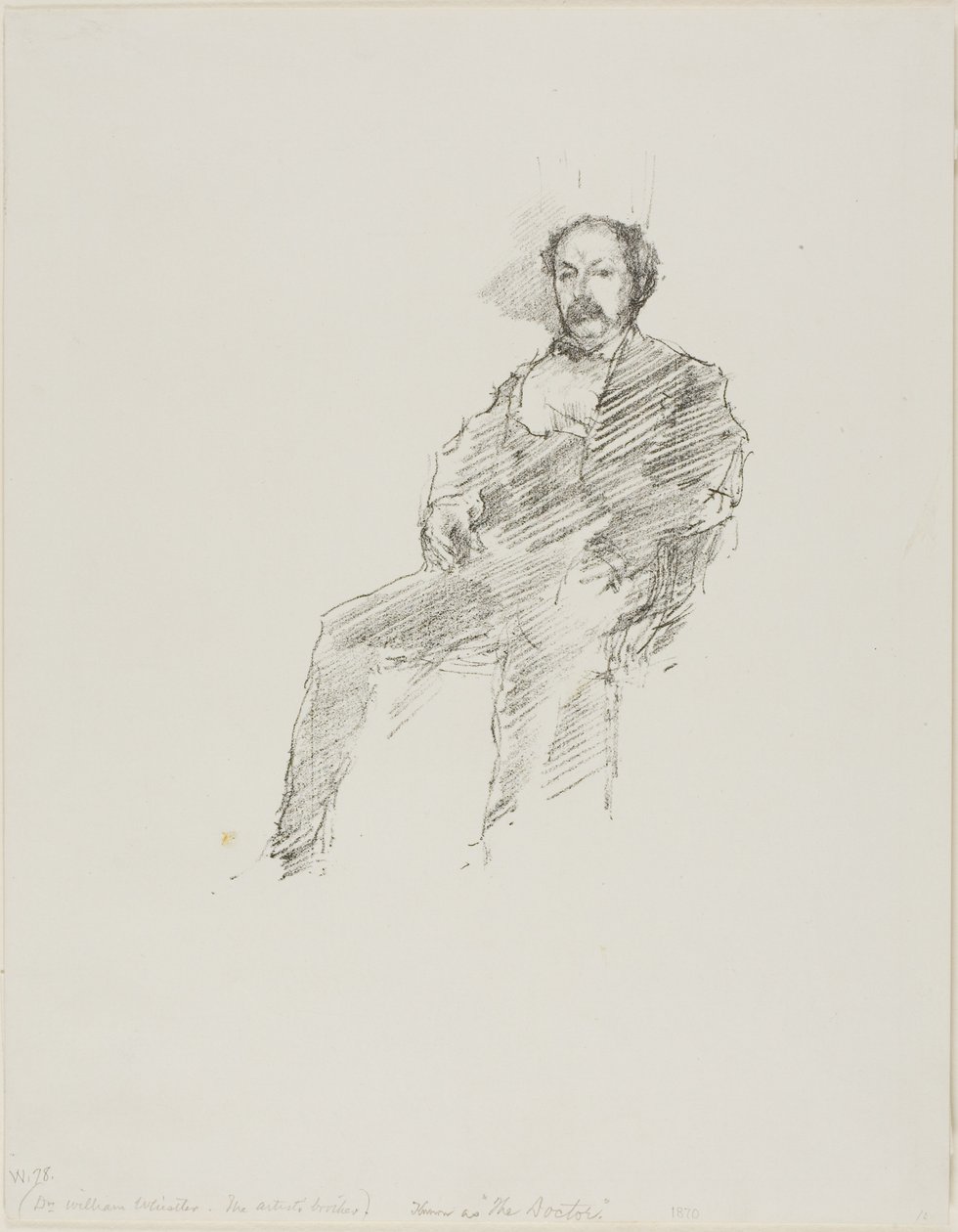 Der Arzt von James Abbott McNeill Whistler