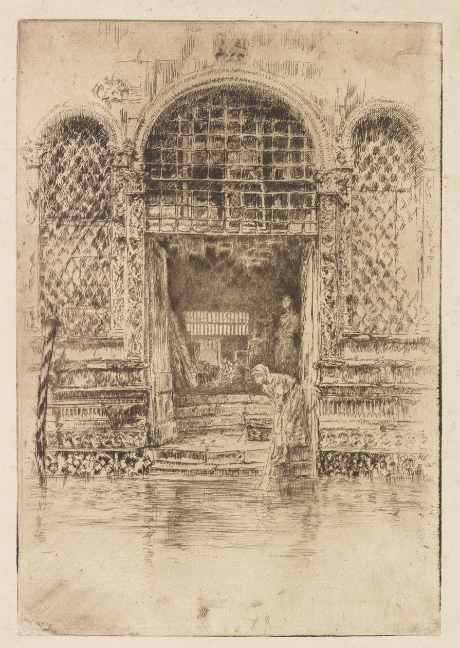 Das Türportal von James Abbott McNeill Whistler