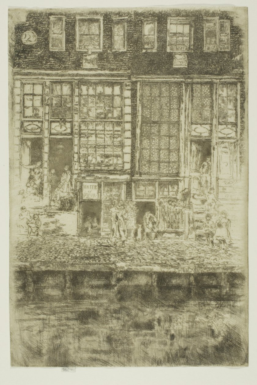 Der bestickte Vorhang von James McNeill Whistler