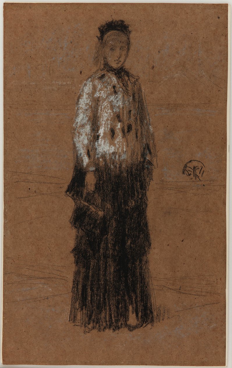 Der Hermelinmantel von James Abbott McNeill Whistler