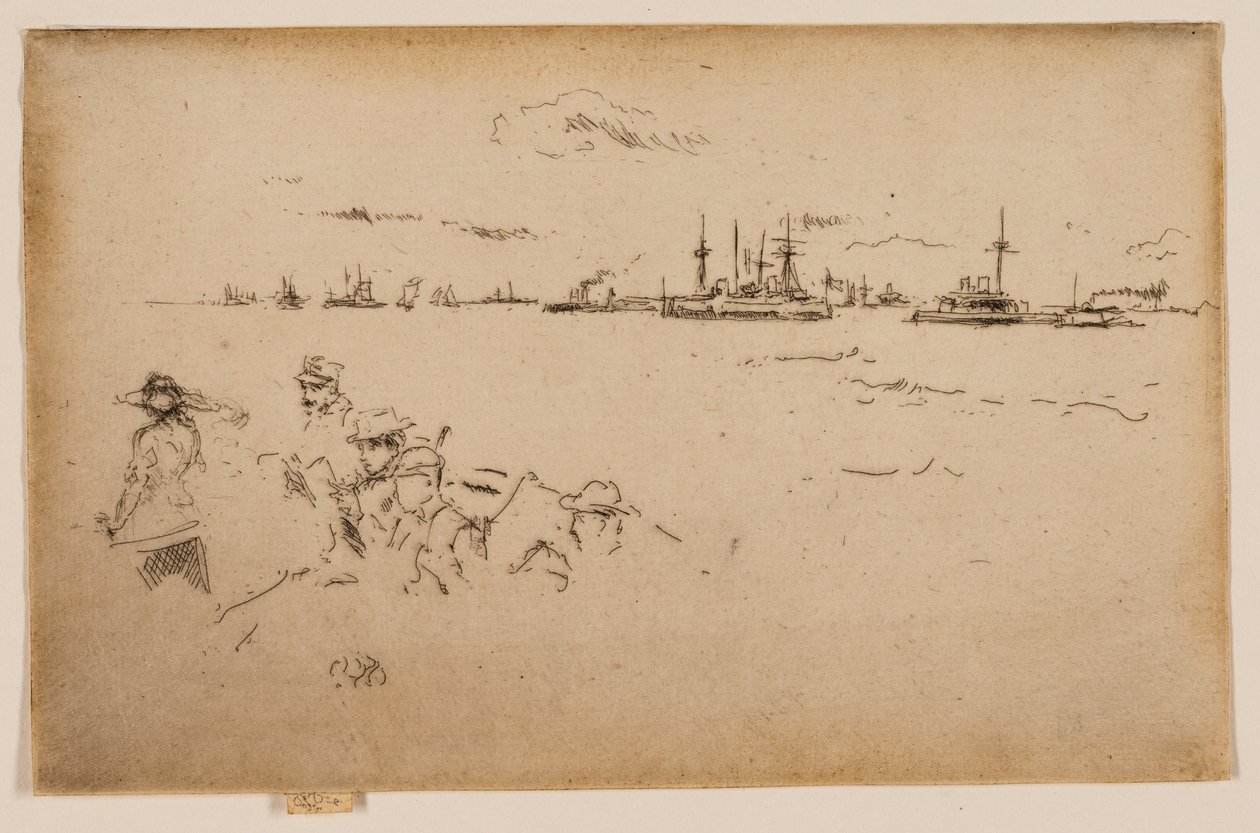 Die Flotte: Monitore von James Abbott McNeill Whistler
