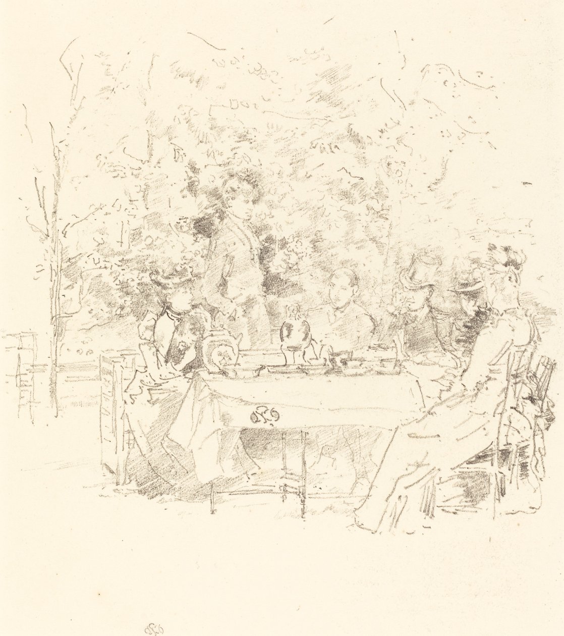 Der Garten von James Abbott McNeill Whistler