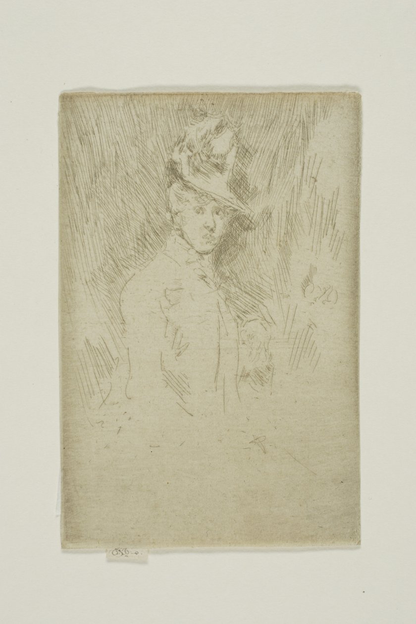 Der kleine Hut von James Abbott McNeill Whistler