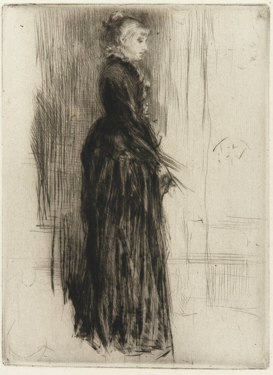 Das kleine Samtkleid von James Abbott McNeill Whistler