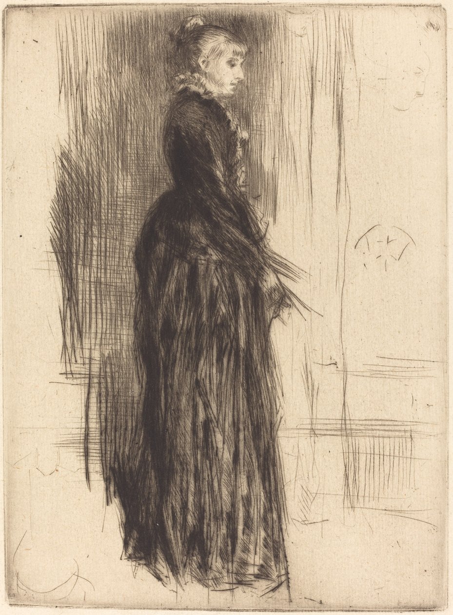 Das kleine Samtkleid von James Abbott McNeill Whistler