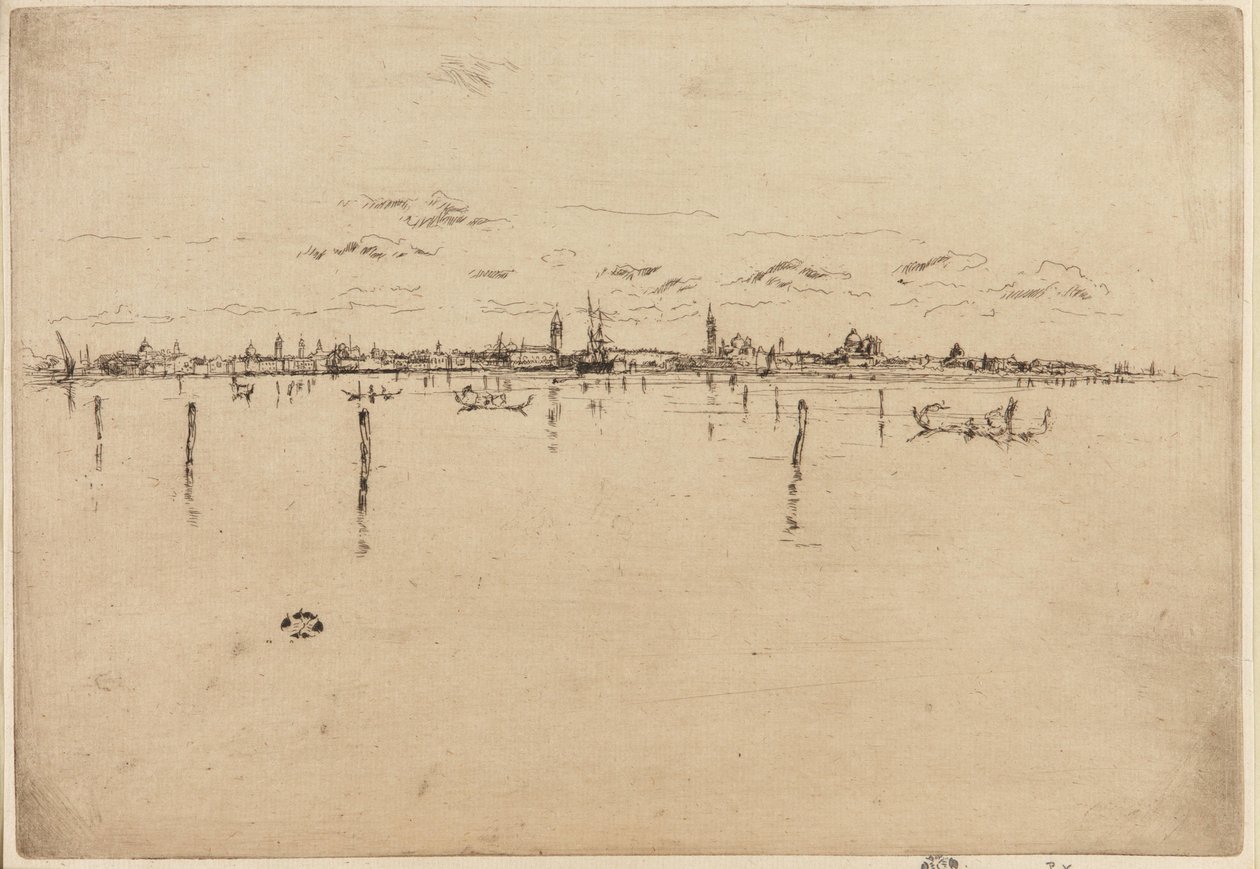 Das kleine Venedig von James Abbott McNeill Whistler