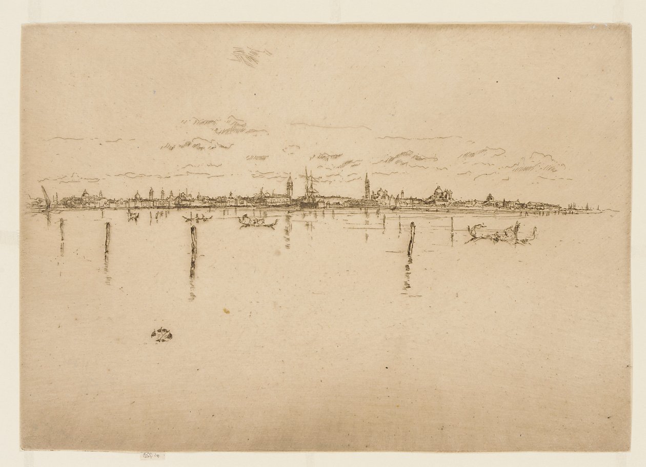Das kleine Venedig von James Abbott McNeill Whistler