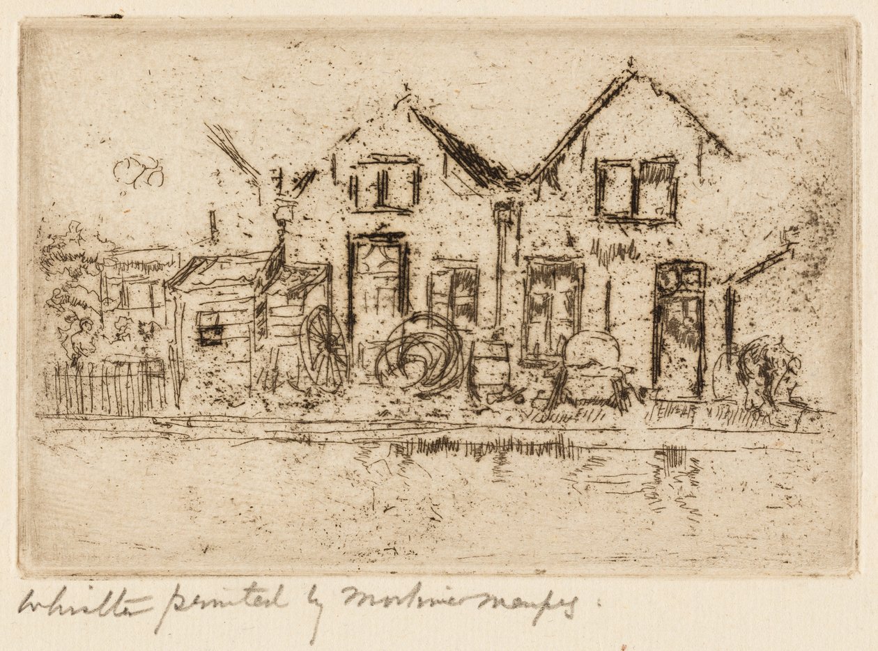 Der kleine Stellmacher von James McNeill Whistler