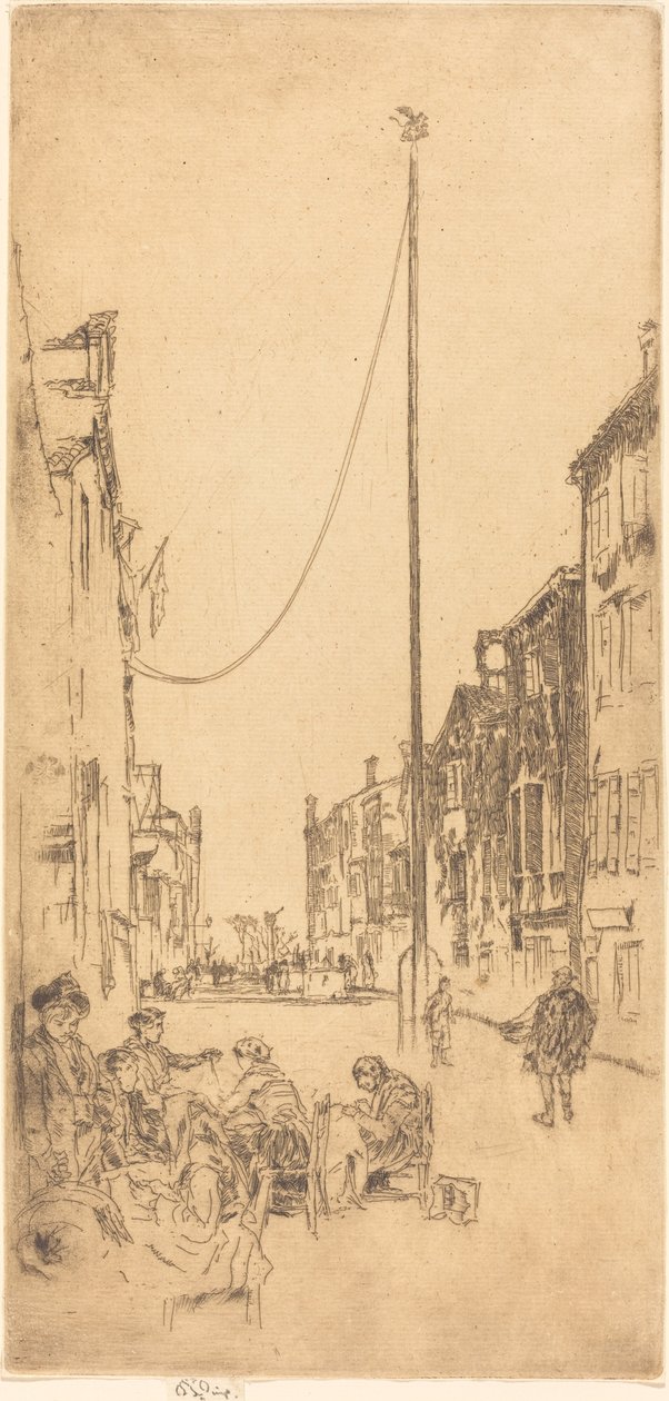 Der Mast von James Abbott McNeill Whistler