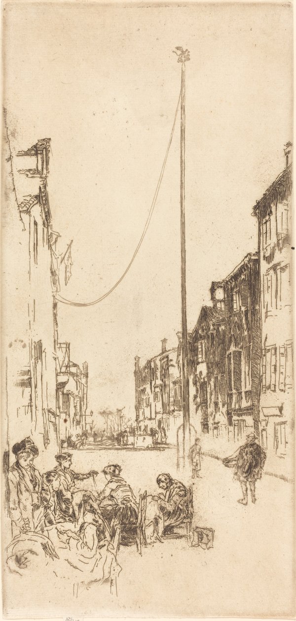 Der Mast von James Abbott McNeill Whistler