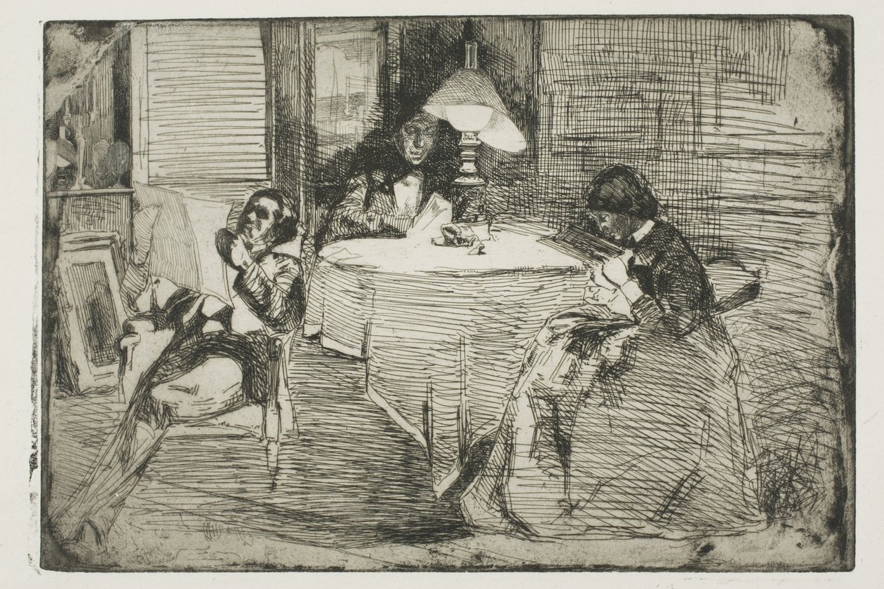 Das Musikzimmer von James Abbott McNeill Whistler