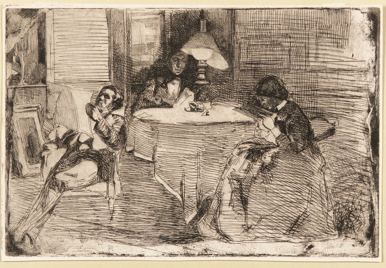 Das Musikzimmer von James Abbott McNeill Whistler