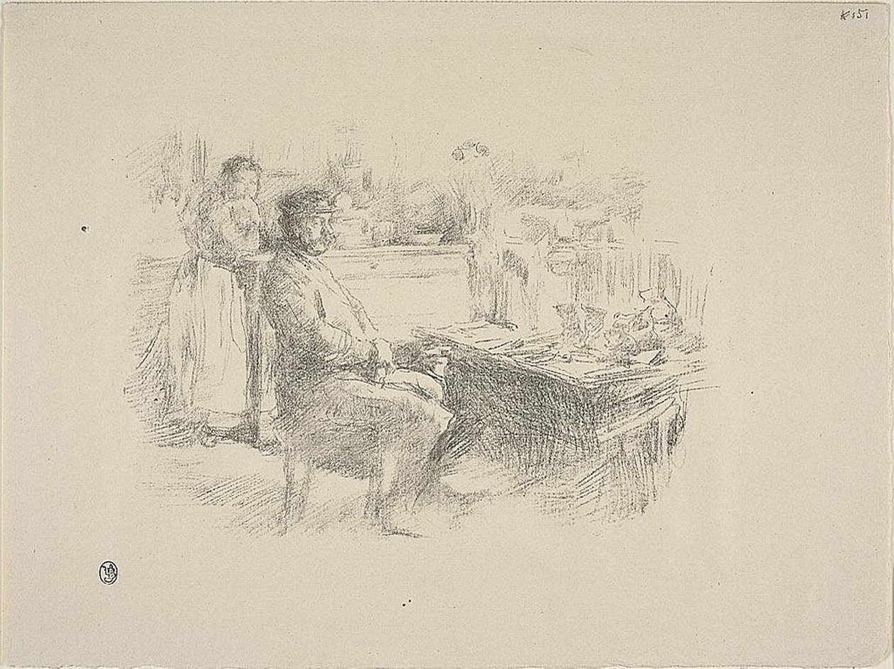 Der Schuhmacher von James Abbott McNeill Whistler