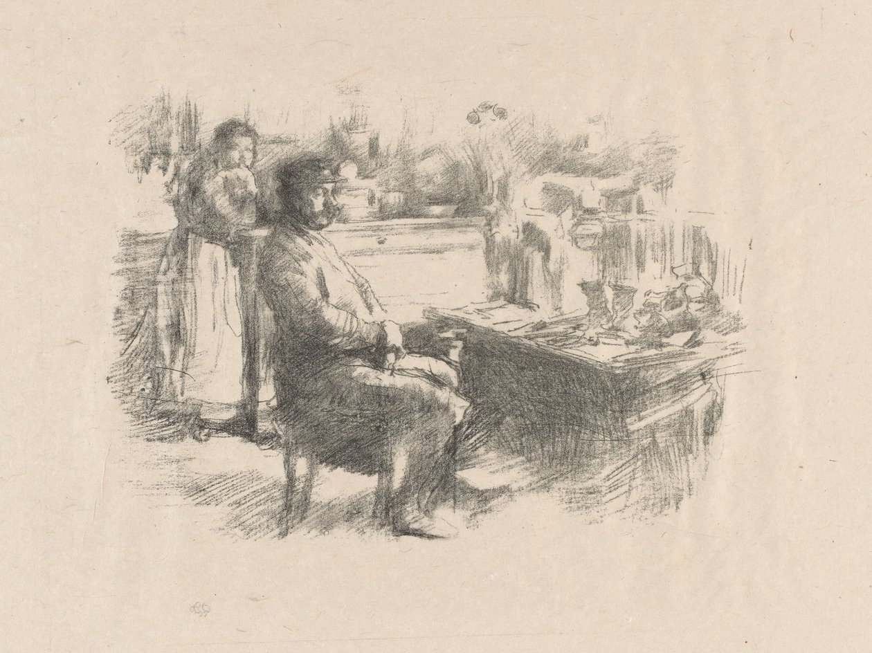 Der Schuhmacher von James McNeill Whistler