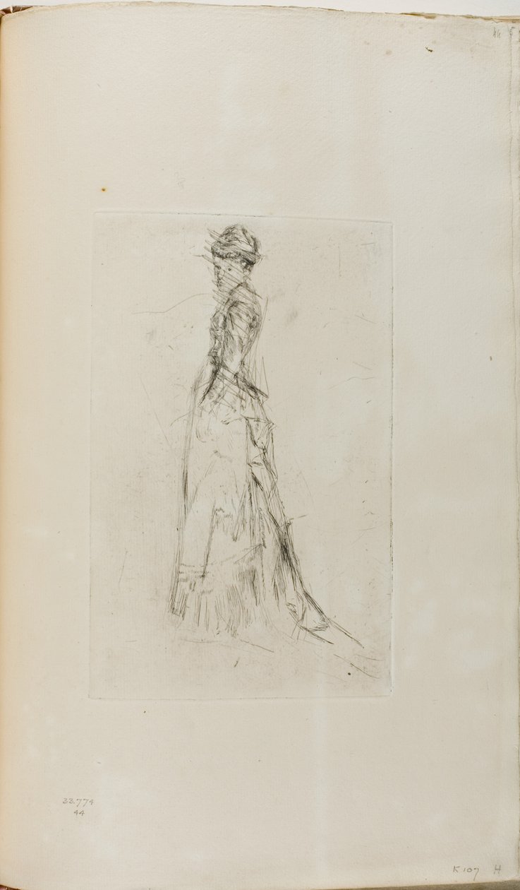 Das Seidenkleid von James Abbott McNeill Whistler