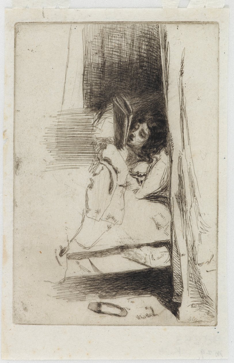 Der Pantoffel von James Abbott McNeill Whistler