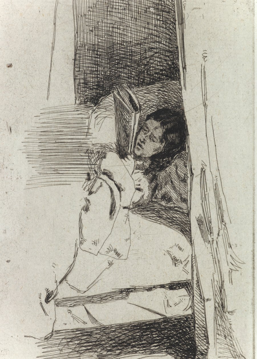 Der Pantoffel von James Abbott McNeill Whistler