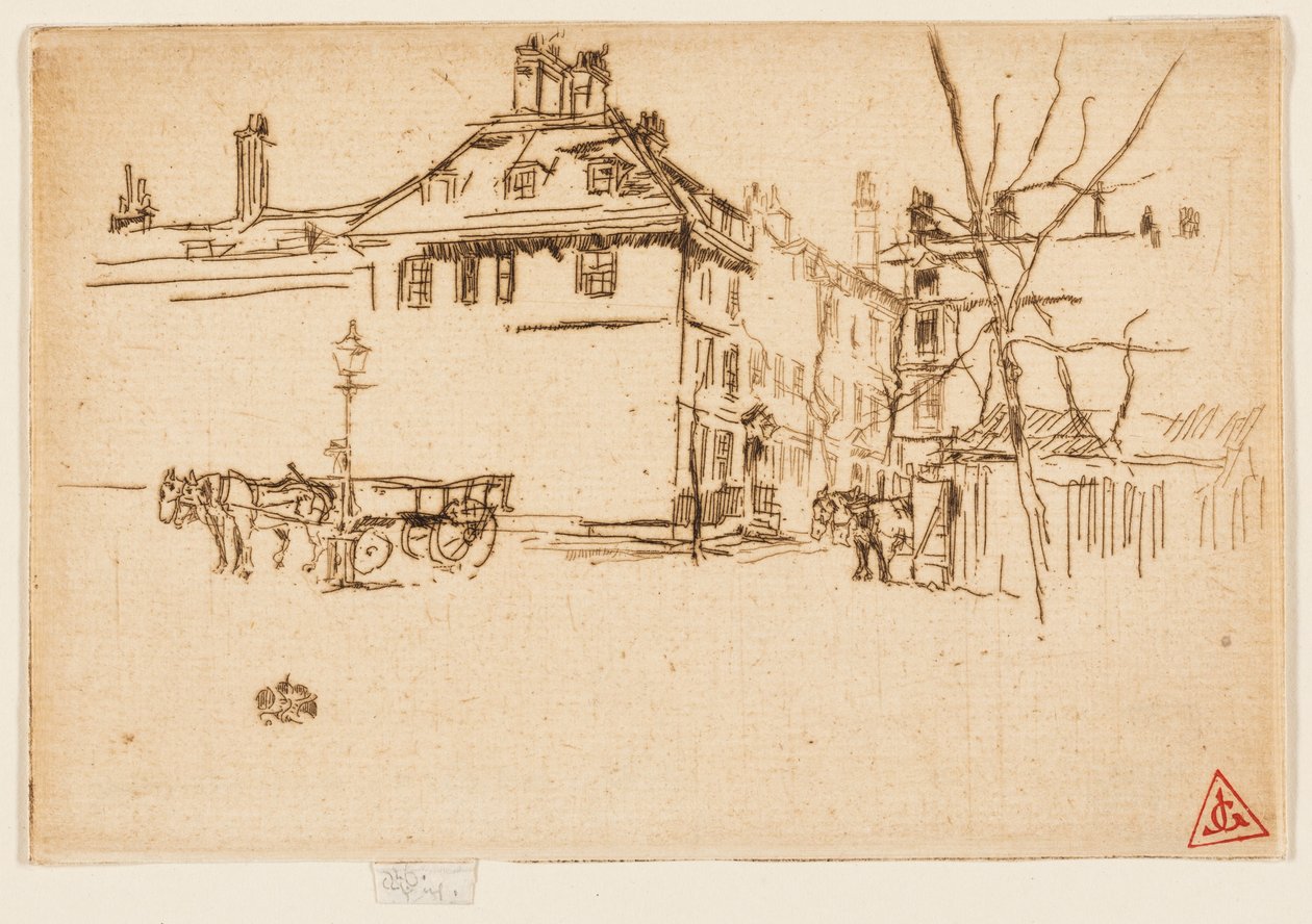 Der Tempel von James Abbott McNeill Whistler