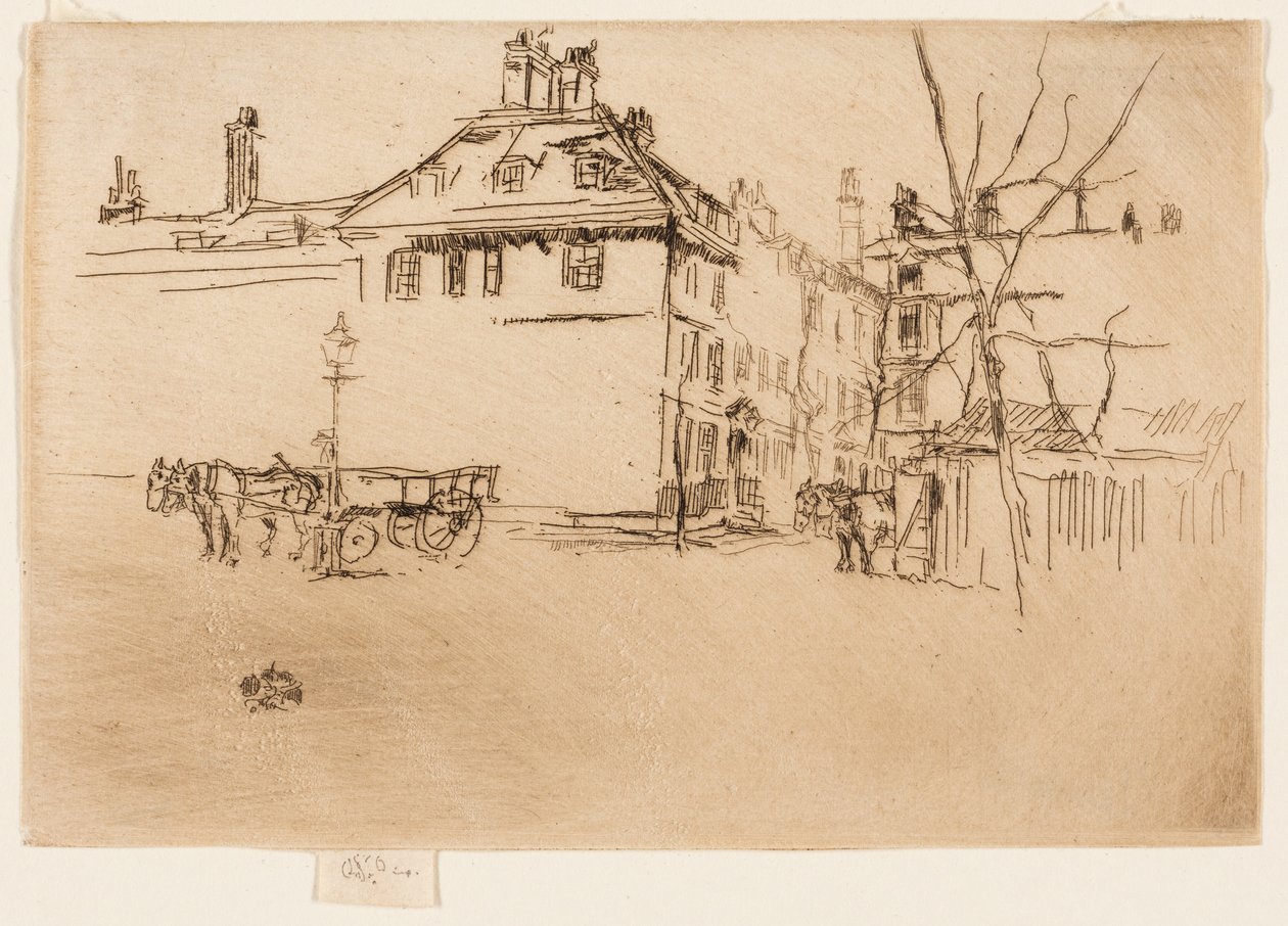 Der Tempel von James Abbott McNeill Whistler