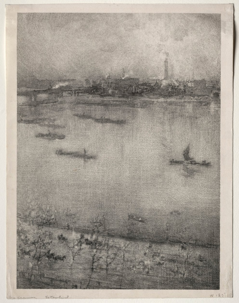 Die Themse von James McNeill Whistler