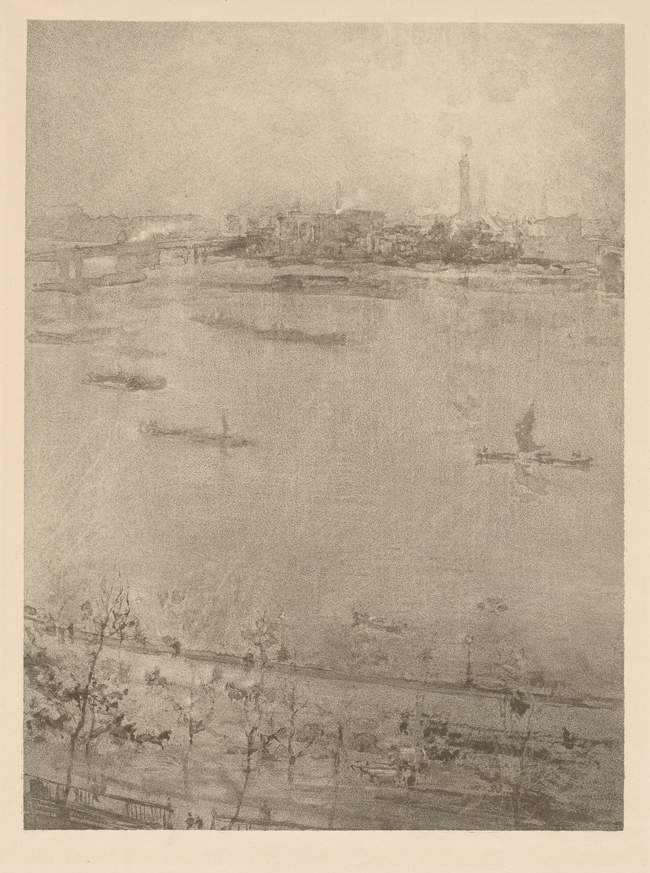 Die Themse von James McNeill Whistler