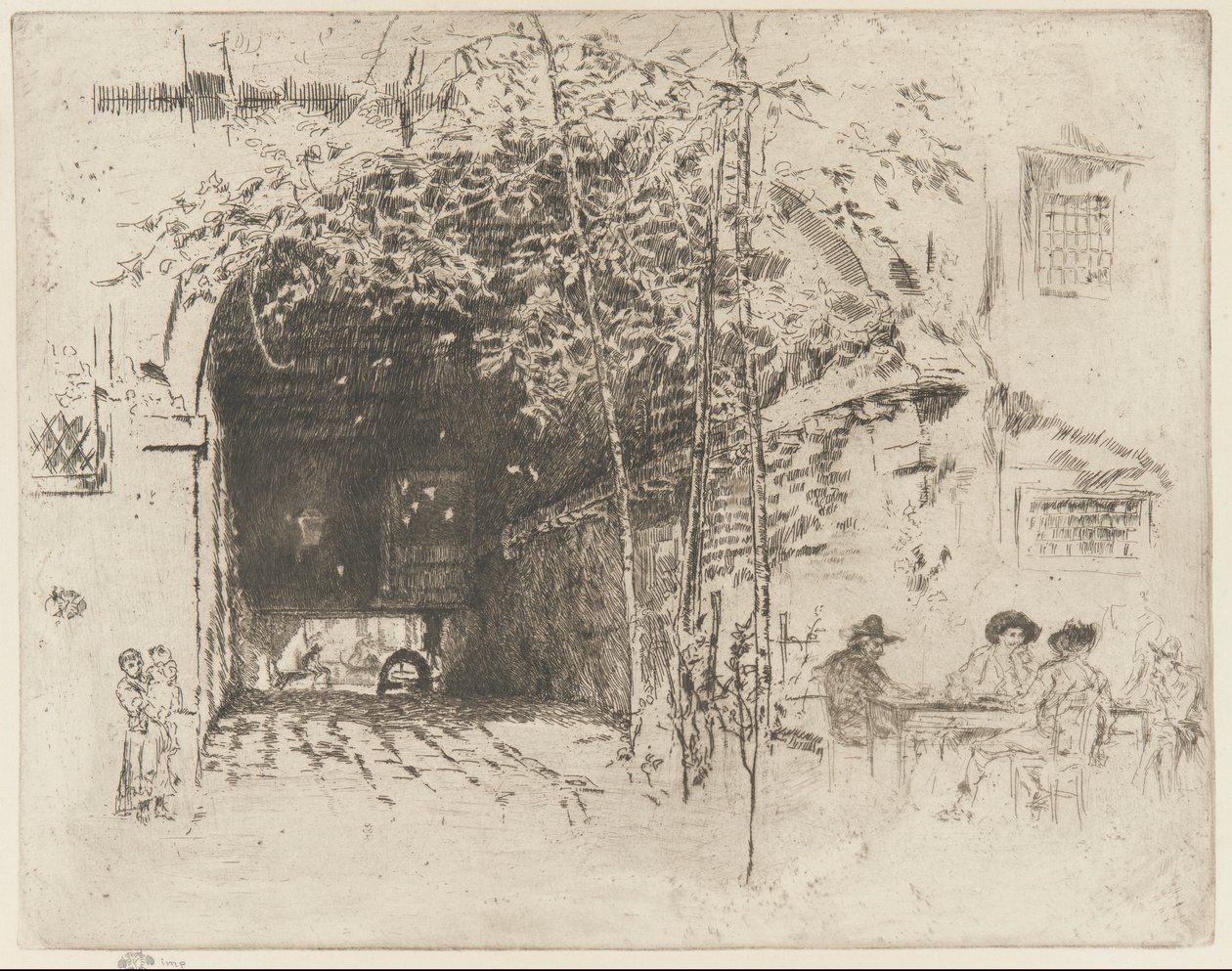 Das Traghetto von James Abbott McNeill Whistler