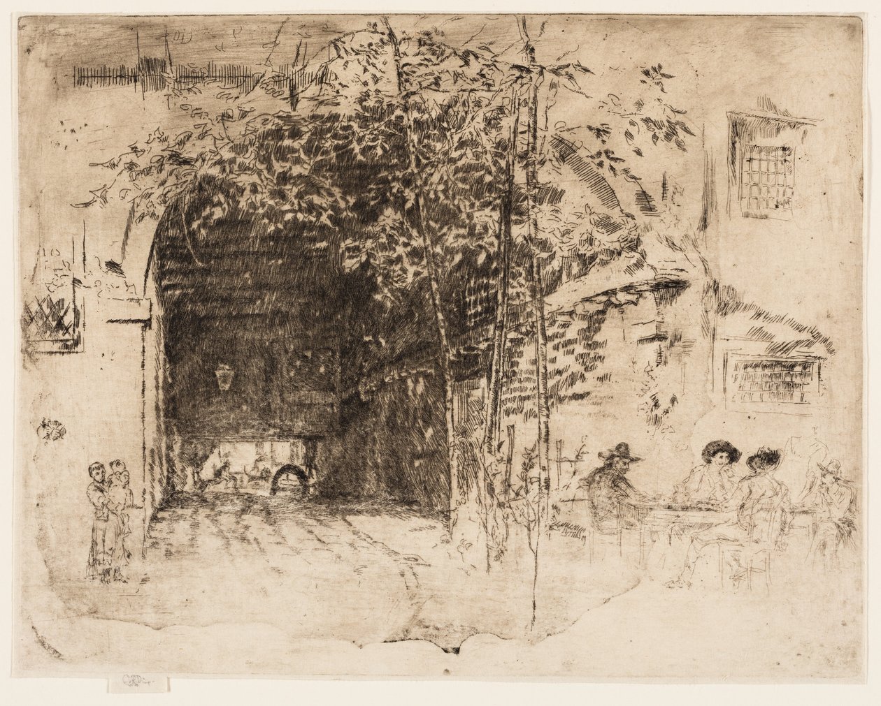Das Traghetto, Nr. 2 von James Abbott McNeill Whistler