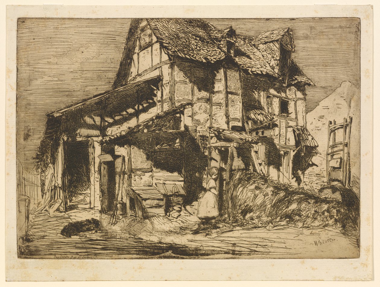 Das unsichere Mietshaus von James Abbott McNeill Whistler