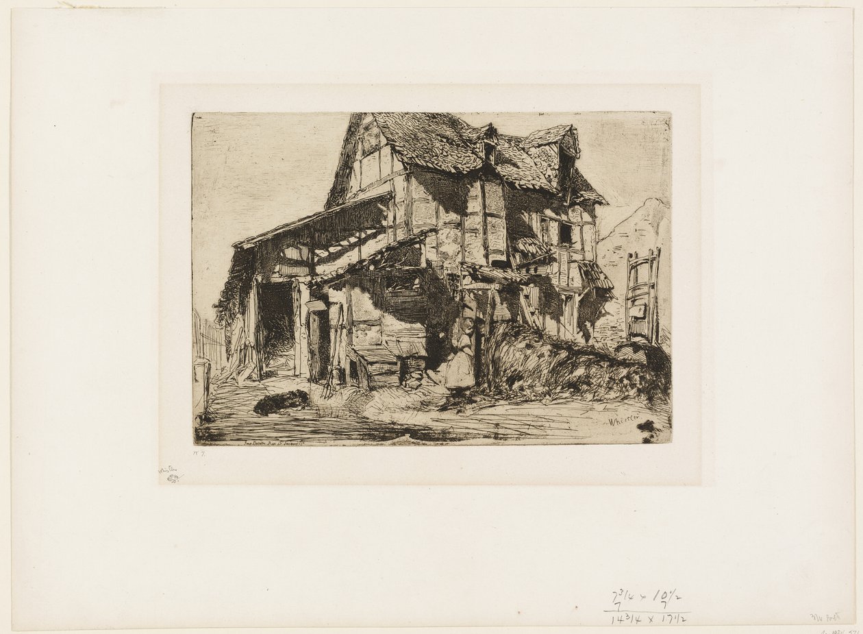 Das unsichere Mietshaus von James Abbott McNeill Whistler