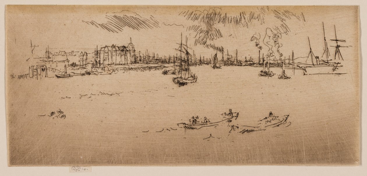 Tilbury von James Abbott McNeill Whistler