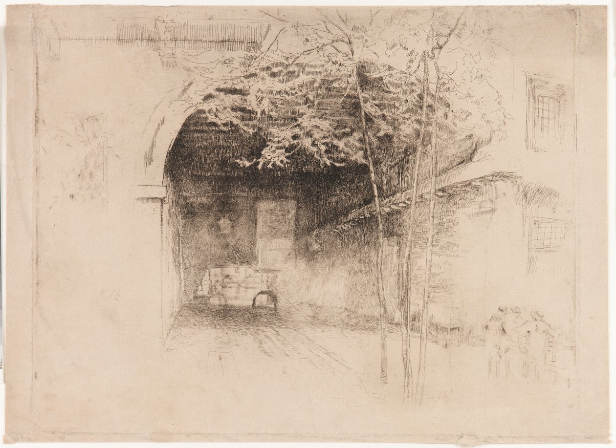 Traghetto von James Abbott McNeill Whistler
