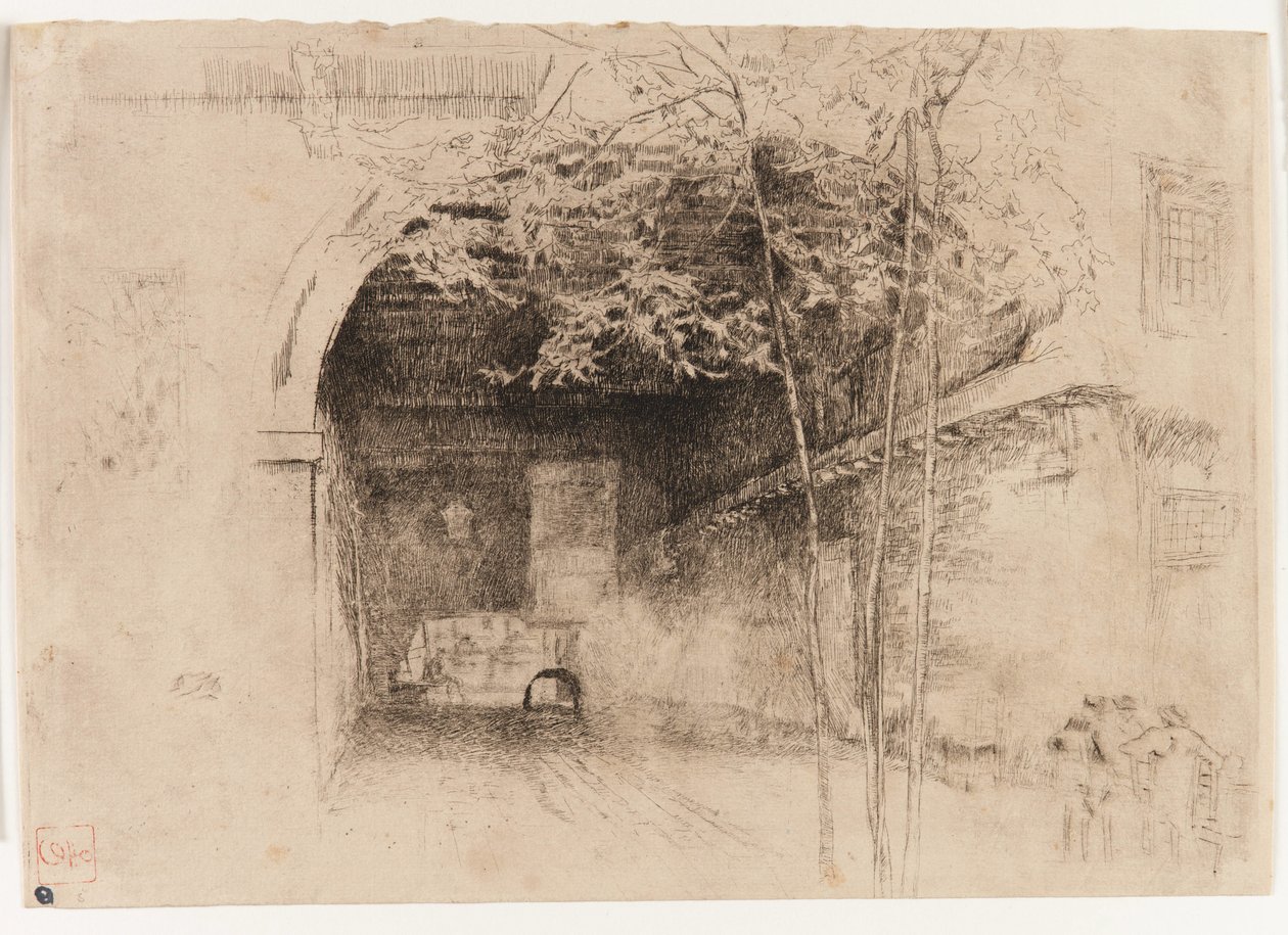 Traghetto von James Abbott McNeill Whistler
