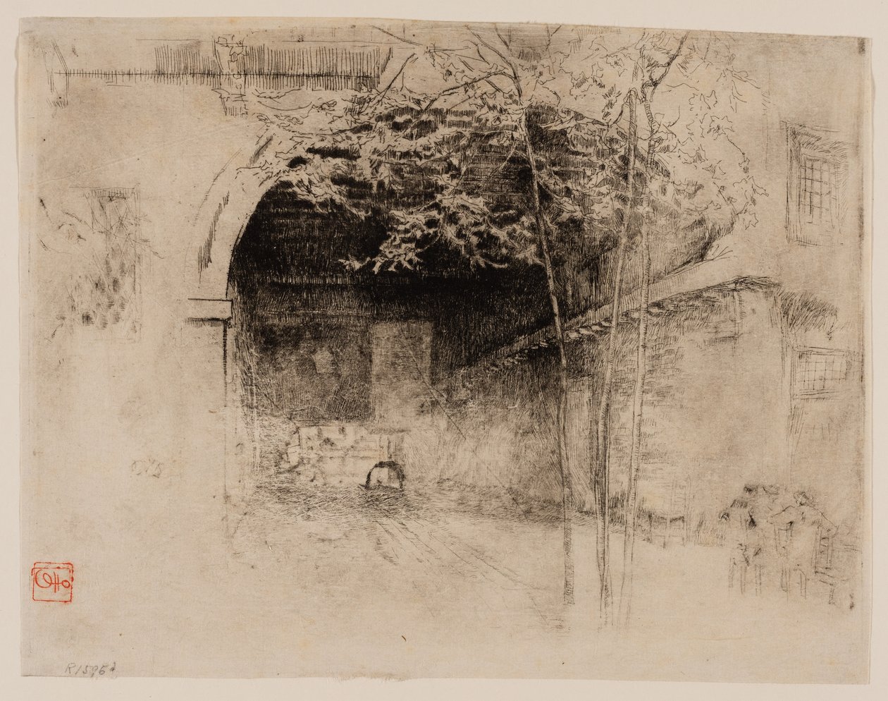 Traghetto von James Abbott McNeill Whistler