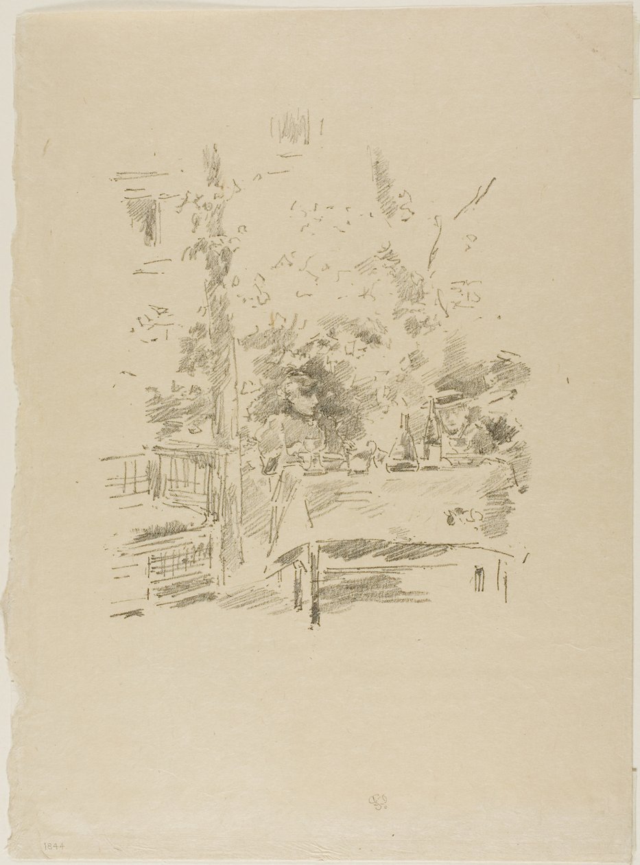 Tête-à-tête im Garten von James McNeill Whistler