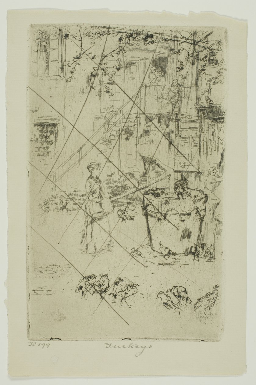 Truthähne von James Abbott McNeill Whistler