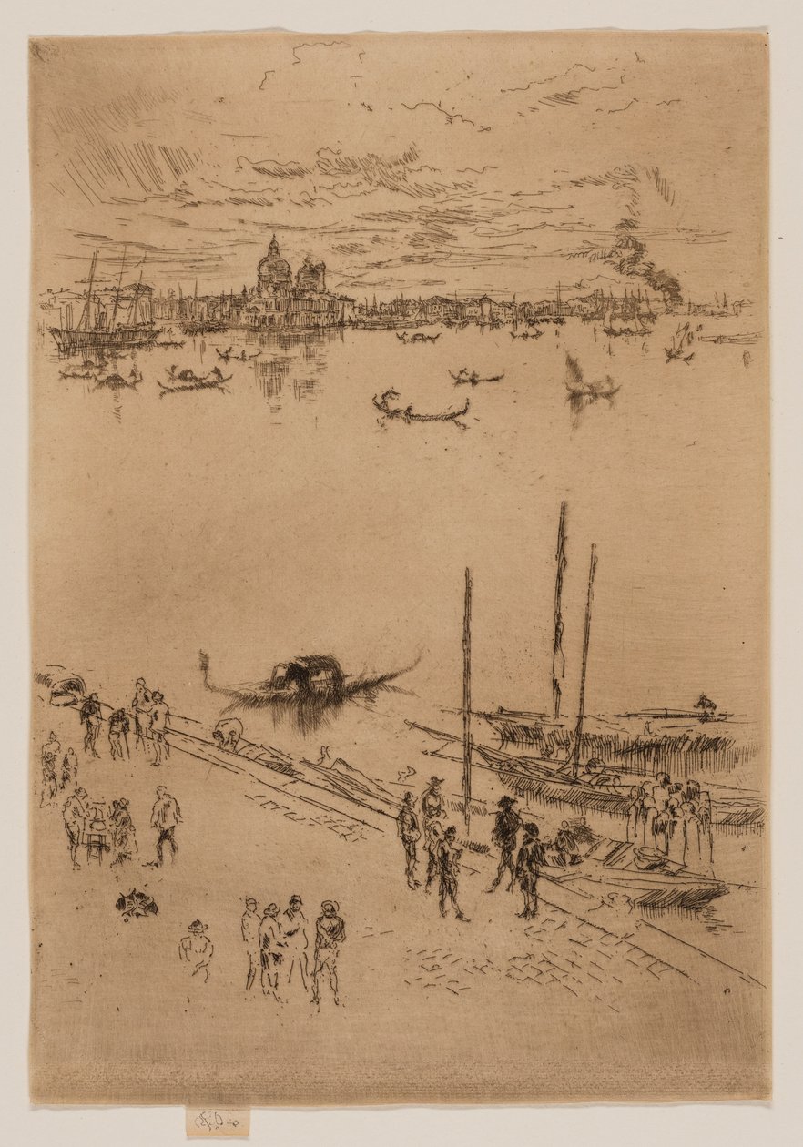 Aufrechtes Venedig von James Abbott McNeill Whistler