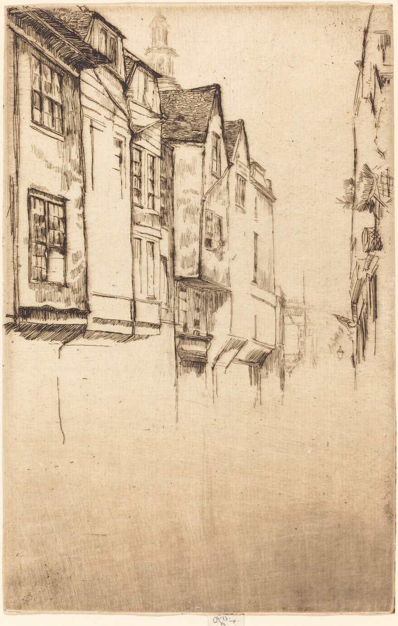 Wych Street von James Abbott McNeill Whistler