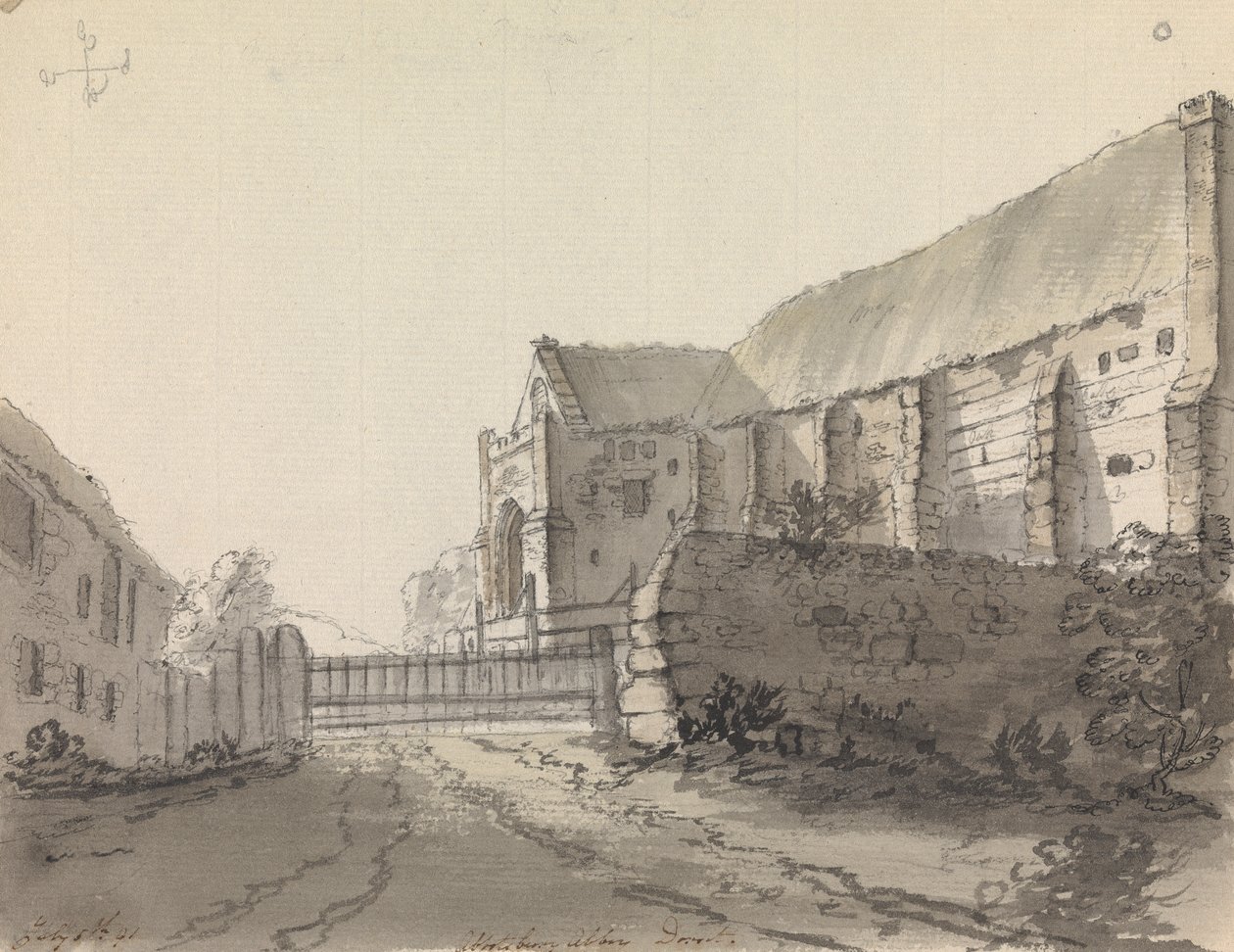 Abbotsbury Abbey, Dorset, England von James Moore