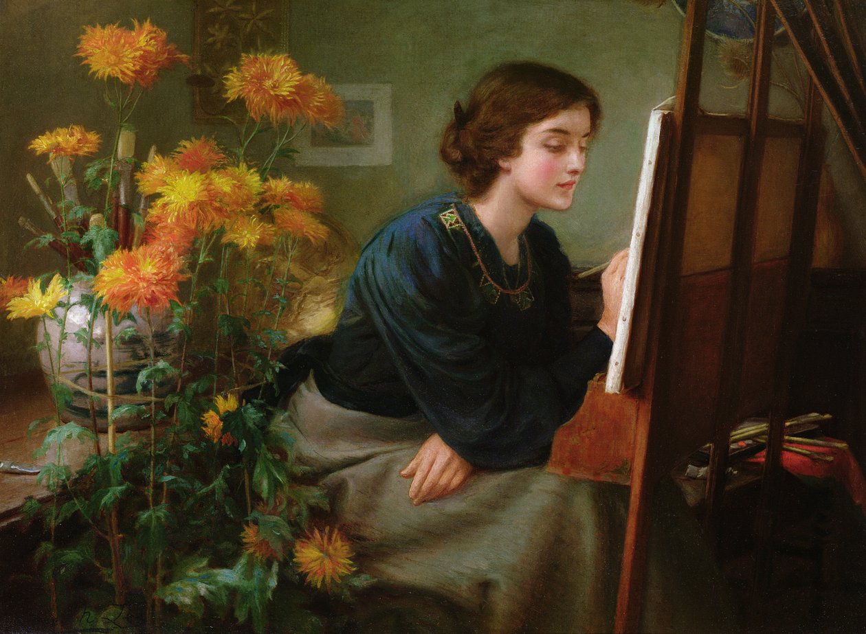 Am Staffelei von James N. Lee