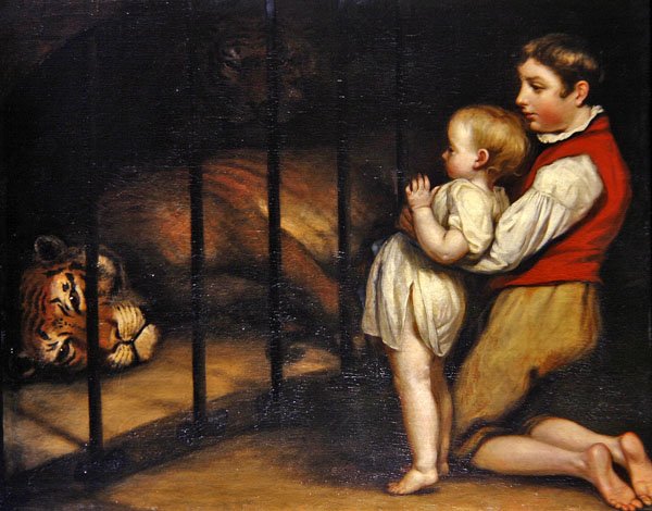 Ein Tigerbau von James Northcote