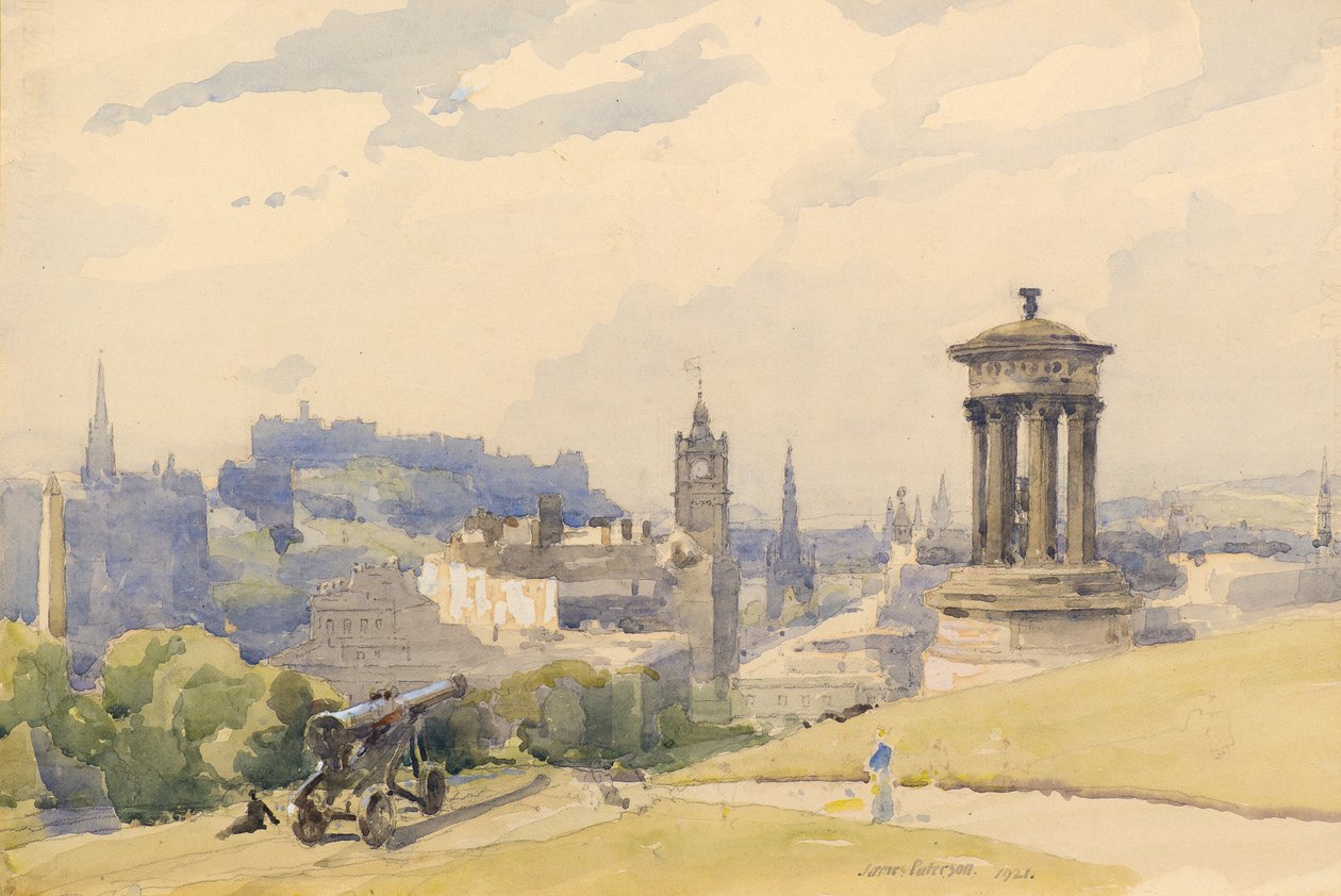 Edinburgh vom Calton Hill von James Paterson