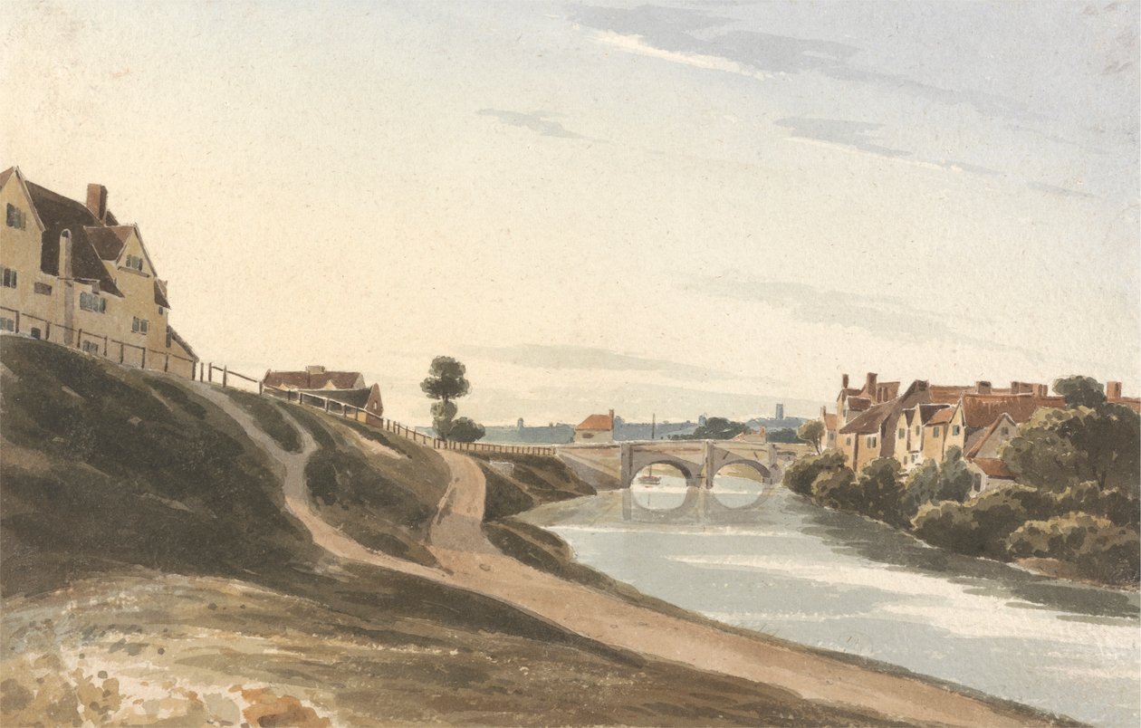 Bischofsbrücke, Norwich von James Pattison Cockburn